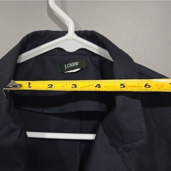 🐢 J. Crew Waterproof Rain Blazer Navy. 🌧️ ☔ - Picture 13 of 17